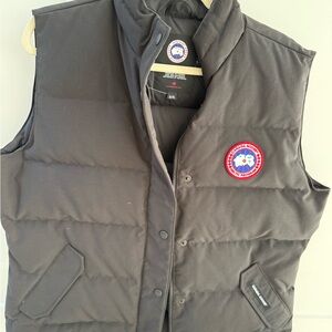 Canada Goose Charcoal Quilted Vest